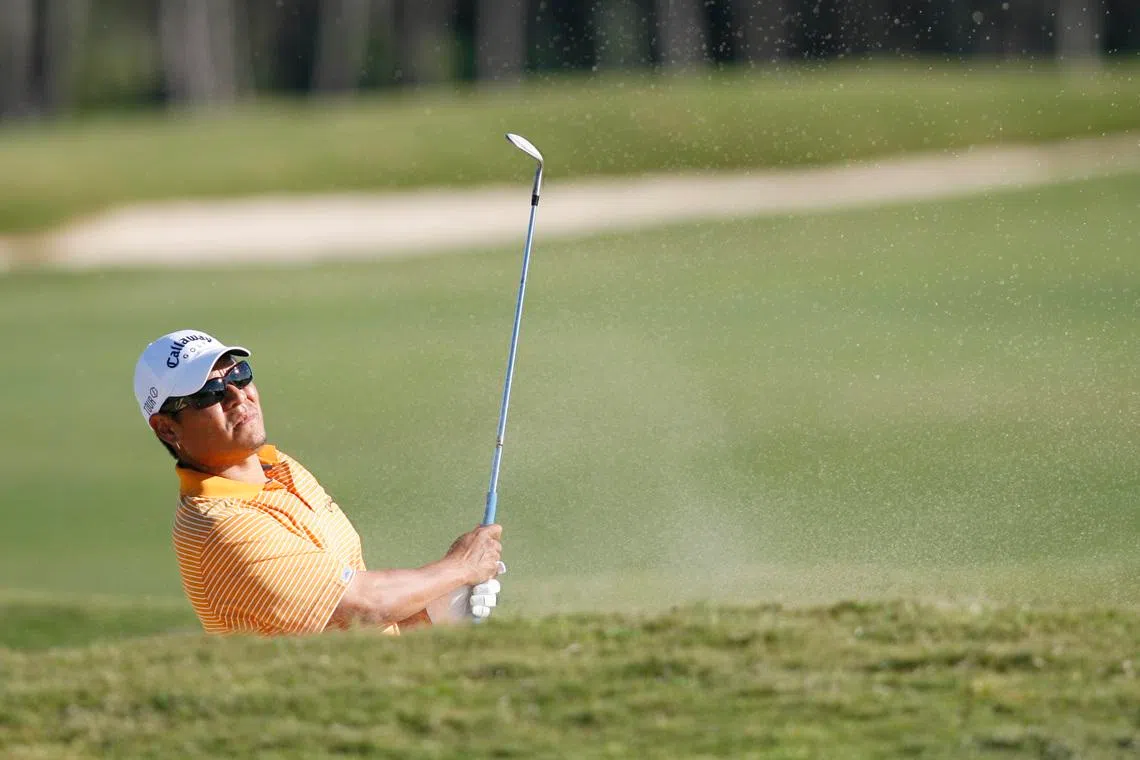 Golf - Estoril Open de Portugal - Oitavos Dunes, Estoril, Portugal - 3/4/08 
USA's Notah Begay III in action during the first round 
Mandatory Credit: Action Images / Andrew Boyers