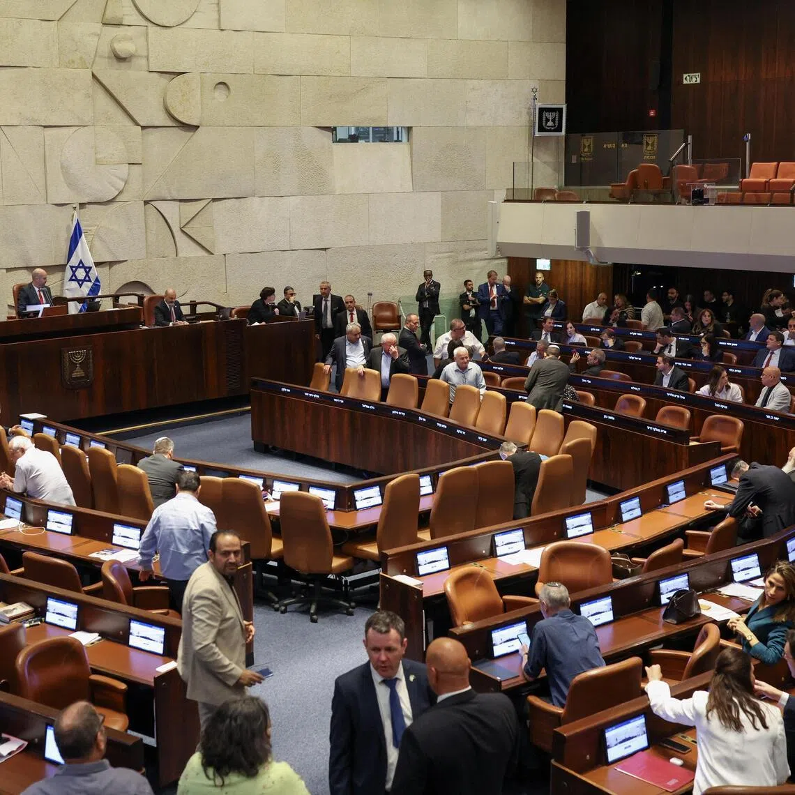 The Bill passed its first reading in the Knesset, Israel’s 120-seat Parliament, with 59 votes in favour and none against or abstaining.