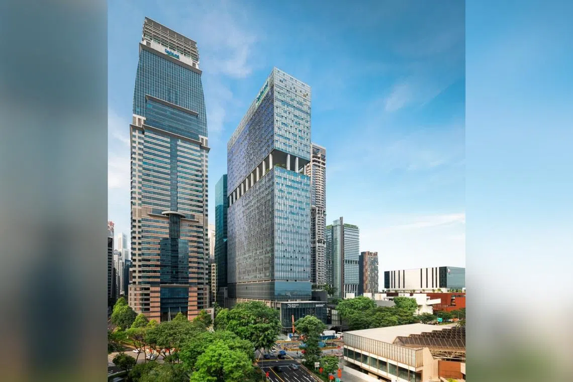 The Reit's net property income was boosted in part by its acquisition of a 70 per cent interest in CapitaSky in 2022. 