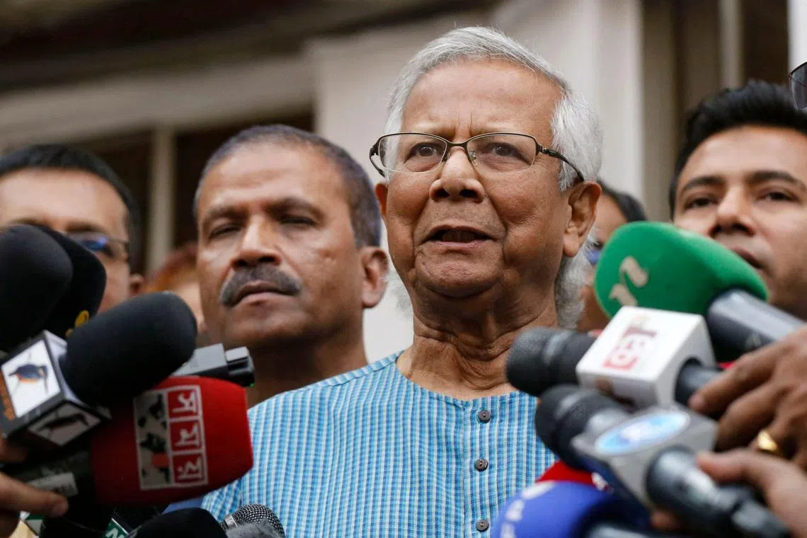 Mr Yunus was awarded the Peace Prize in 2006 for his work loaning small cash sums to rural women, allowing them to invest in farm tools or business equipment and boost their earnings.