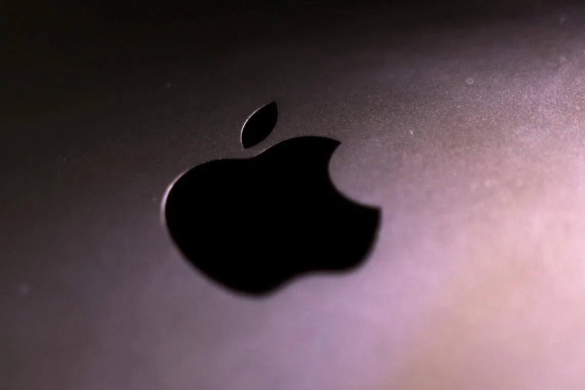 FILE PHOTO: Apple logo is seen in this illustration taken September 24, 2025. REUTERS/Dado Ruvic/Illustration/File Photo