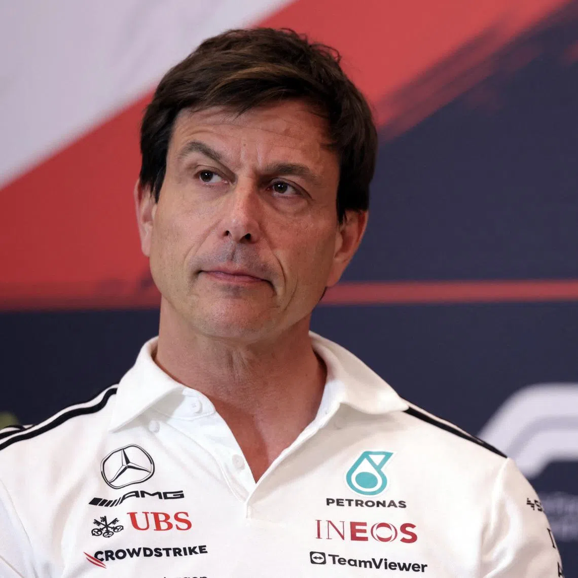 Formula One F1 - Austrian Grand Prix - Red Bull Ring, Spielberg, Austria - June 27, 2025 Mercedes team principal Toto Wolff during the press conference REUTERS/Gintare Karpaviciute
