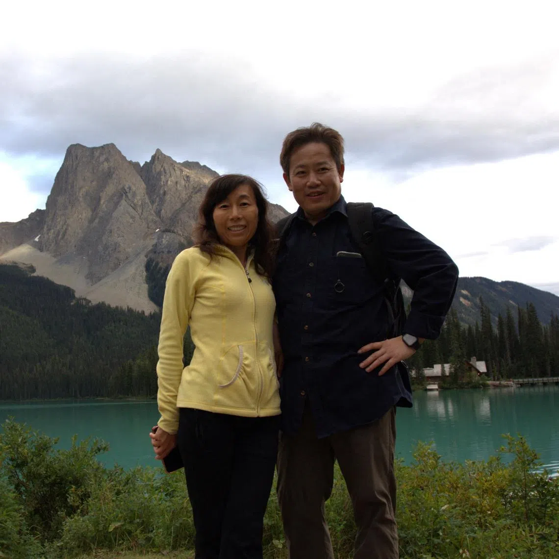 Dr. Yufang Rong and her husband Dr. Youlin Chen, an American seismologist held for nearly two years by China, pose together in this undated photograph provided on July 13, 2026. Courtesy Dr. Yufang Rong/Handout via REUTERS THIS IMAGE HAS BEEN SUPPLIED BY A THIRD PARTY. NO RESALES. NO ARCHIVES. MANDATORY CREDIT