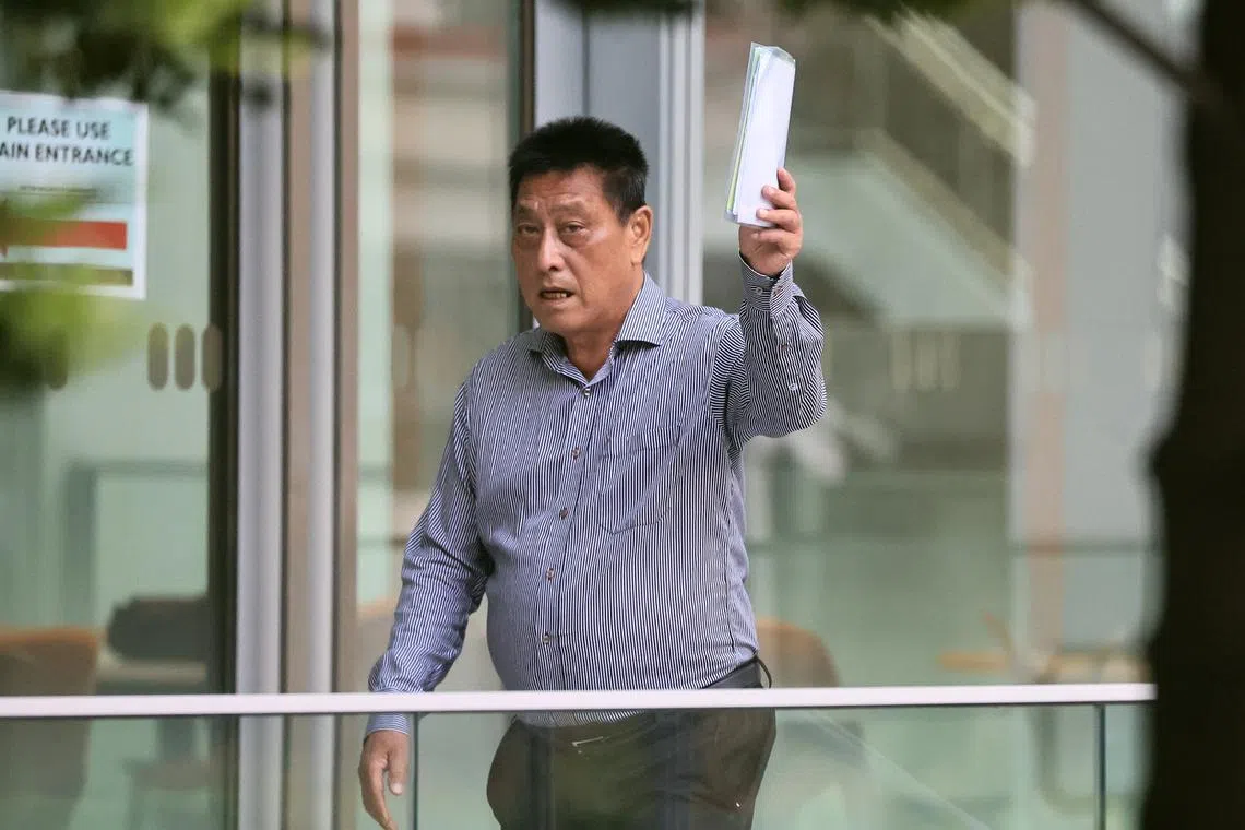 Chua Ah Seng was also disqualified from holding or obtaining driving licences for 84 months after his release from jail.