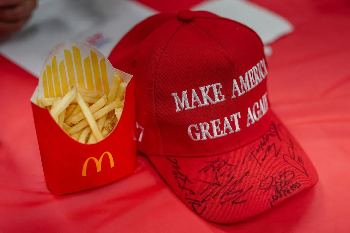 Donald Trump has never made a secret of his love of fast food and Diet Coke, even briefly stopping to work at a McDonald’s in Pennsylvania in October.