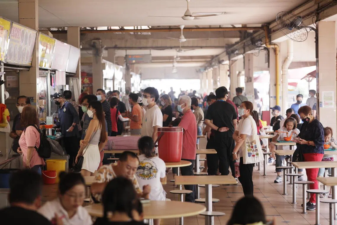 The food centre will see the return of 38 cooked food and drink stalls, and six non-food stalls.