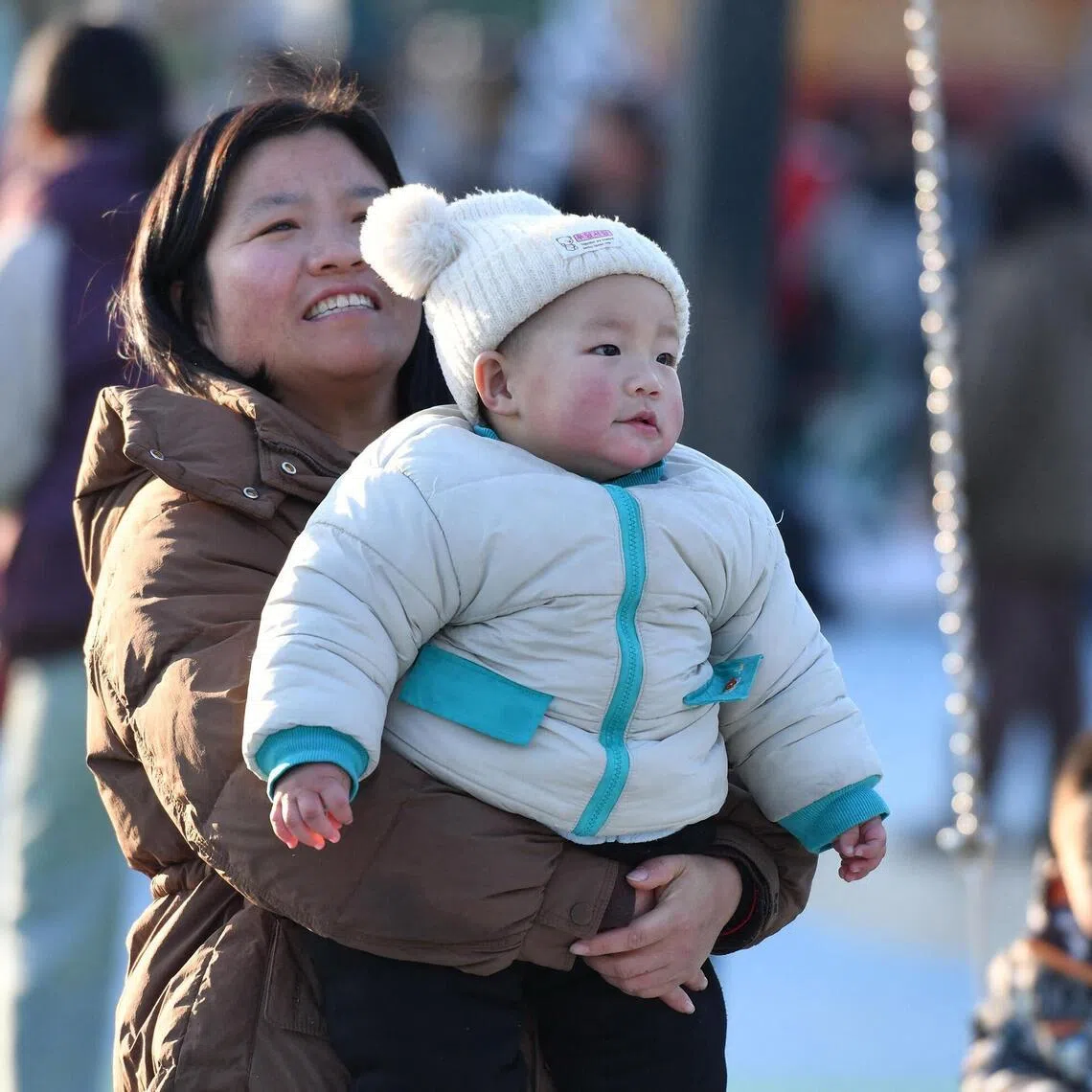 Spend time to laugh with your baby.