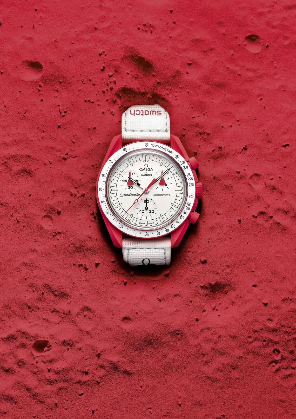 Sales of the Omega Speedmaster Moonwatch rose by more than 50 per cent in Omega stores following the MoonSwatch (above) launch in 2022.