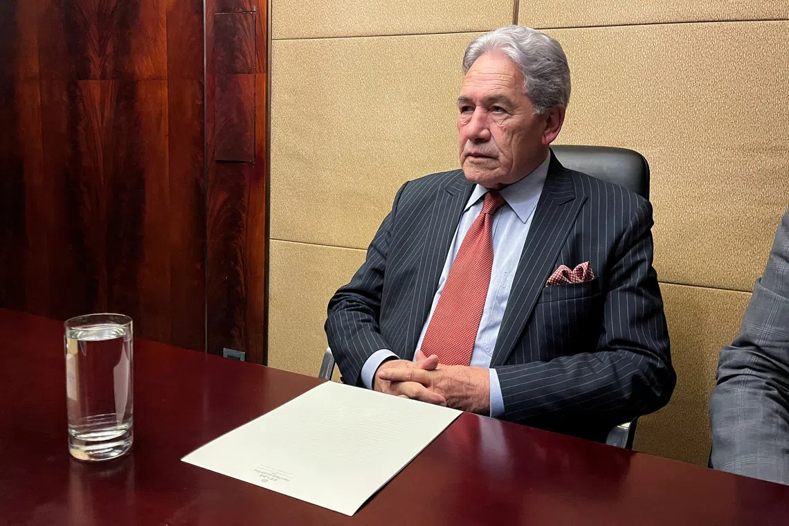 New Zealand's Foreign Minister Winston Peters has come under pressure from protest groups and opposition parties in recent days.
