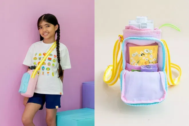 Le Petit Society Water Bottle Sling Bag