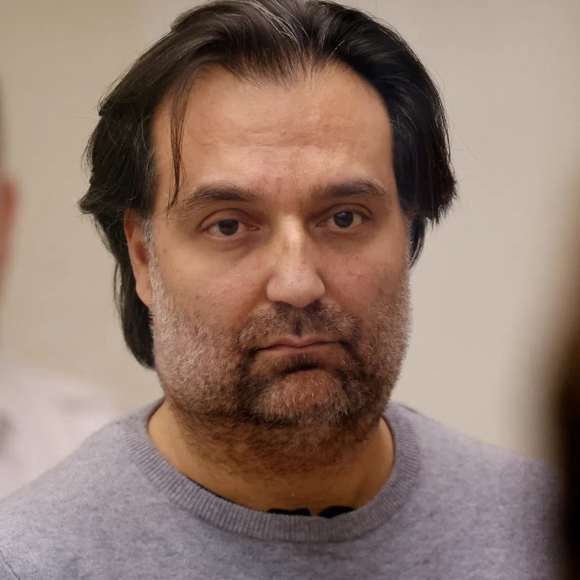 Brian Walshe appears at Quincy District Court on a charge of murdering his wife Ana Walshe, in Quincy, Massachusetts, U.S. on January 18, 2023. Craig F. Walker/Pool via REUTERS