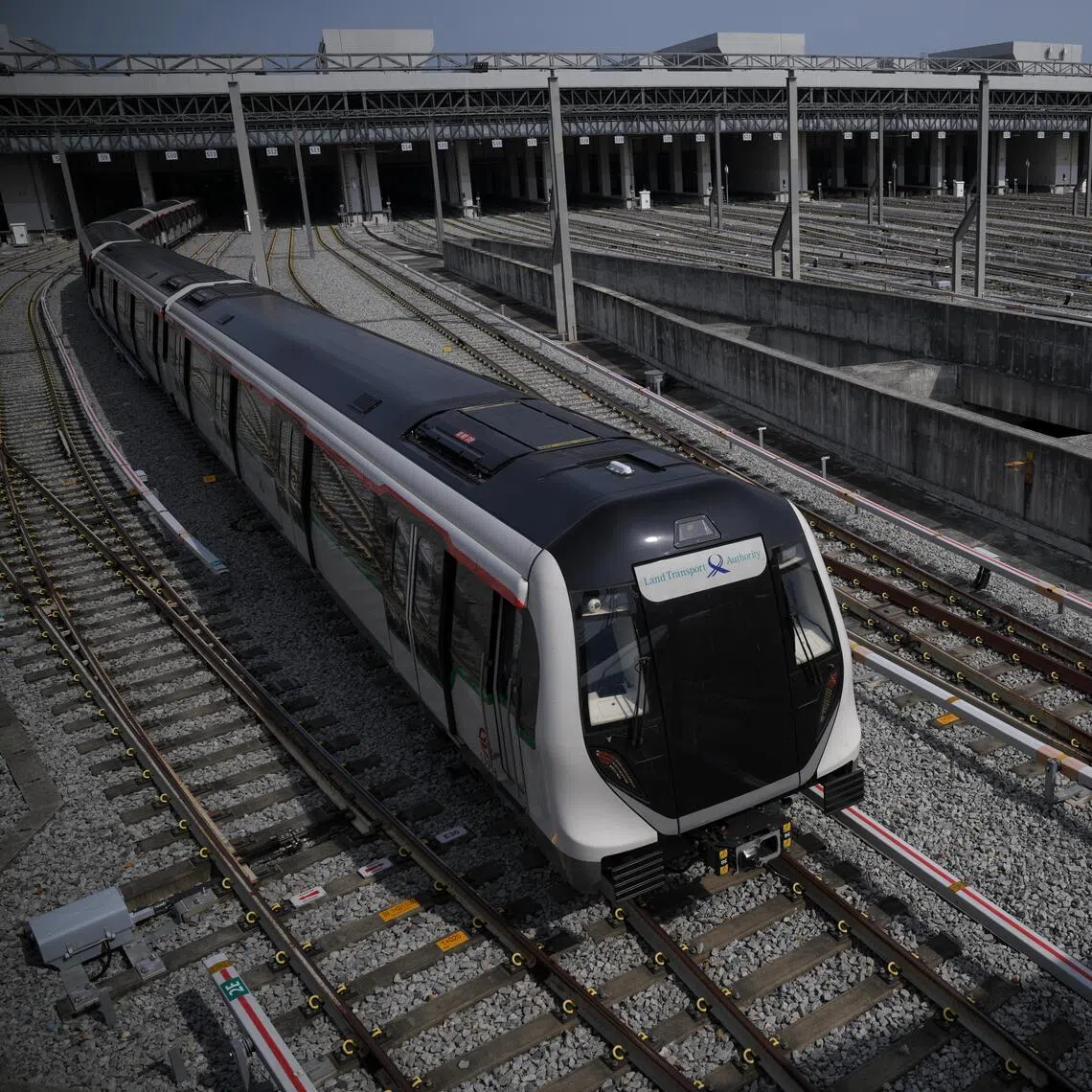 The multi-storey East Coast Integrated Depot can house up to 220 trains.