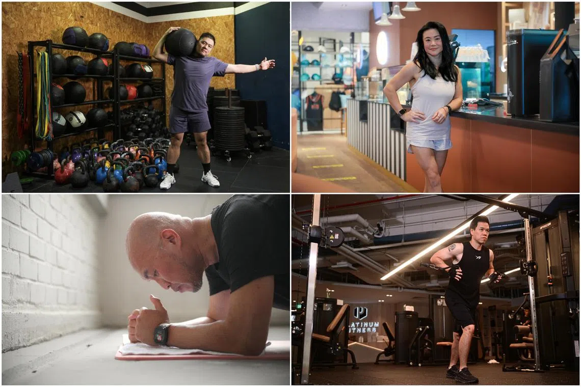 (Clockwise from top left) Laut co-founder Frank Shen,  The Soup Spoon founder Anna Lim, Labyrinth chef-owner Han Liguang and Nutmeg Collective co-founder and chief executive Colin Chia.