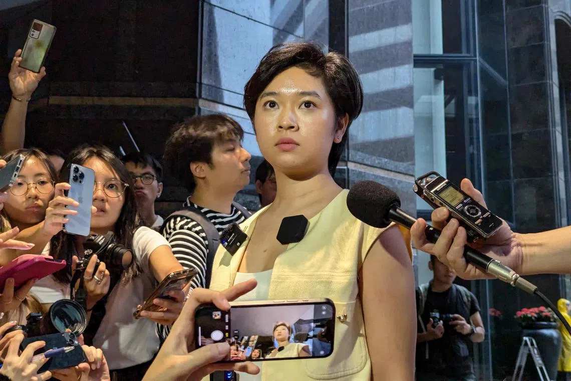 Former Wall Street Journal reporter Selina Cheng accused the paper of firing her over her role leading a press union and advocating for press freedom in the Chinese city. 