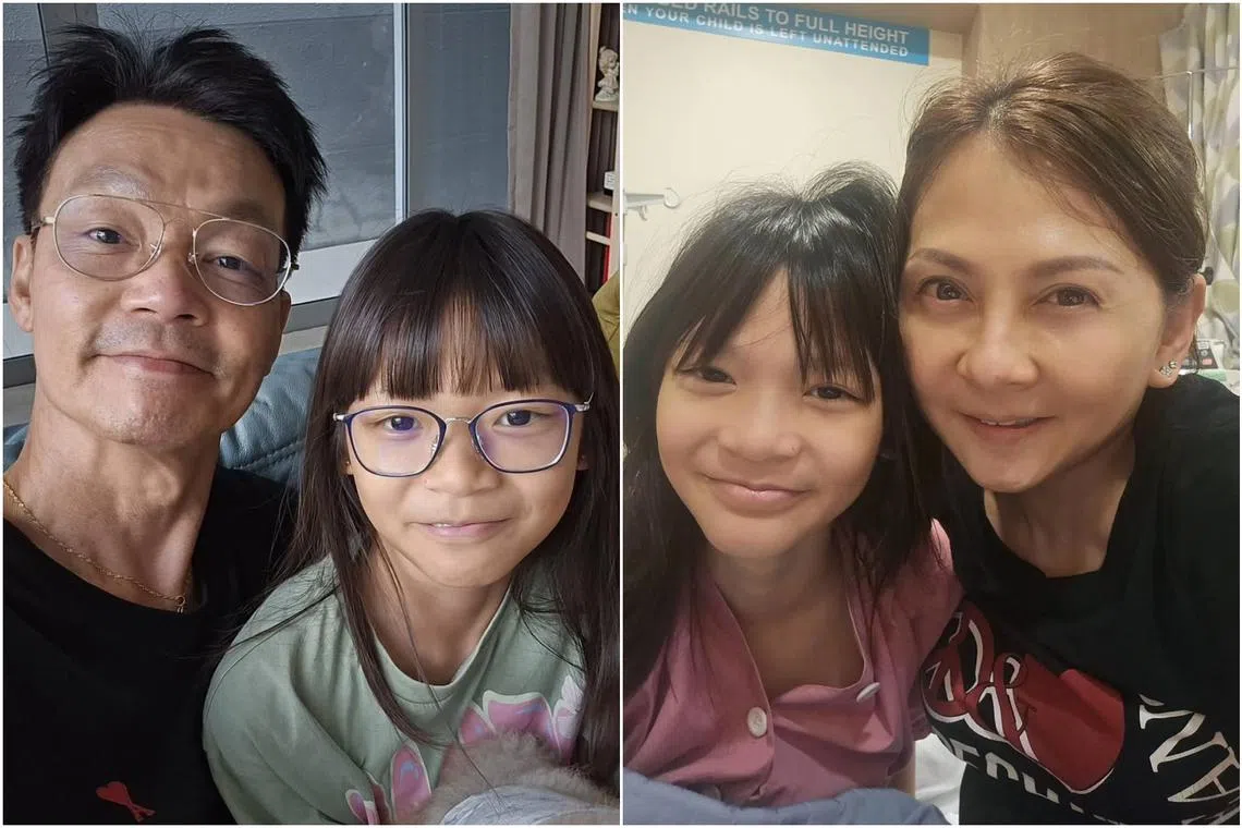Mark Lee's younger daughter Calynn was diagnosed in 2018 with glomerulonephritis, a rare condition affecting the kidneys.