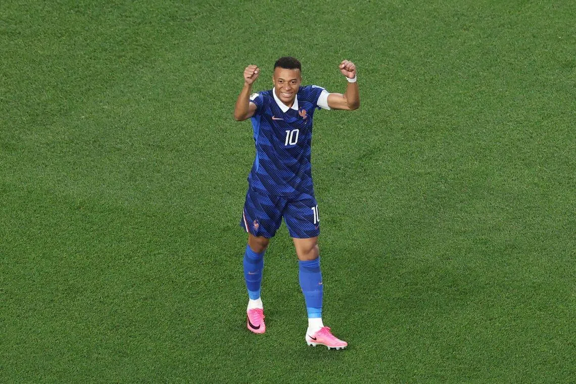Frenchman Kylian Mbappe has scored two goals in each of his team’s wins over Senegal and Iraq. His four goals take him to 16 goals in just three World Cups, and two behind Lionel Messi in the all-time top scorers’ list.
