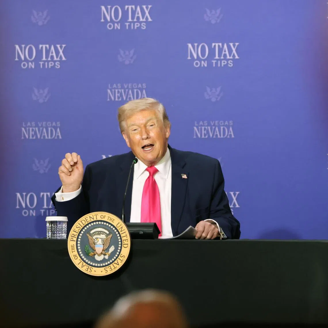 Mr Donald Trump’s remarks came amid a tourism downturn in Las Vegas, which recorded an 11 per cent decline in visitors in 2025.