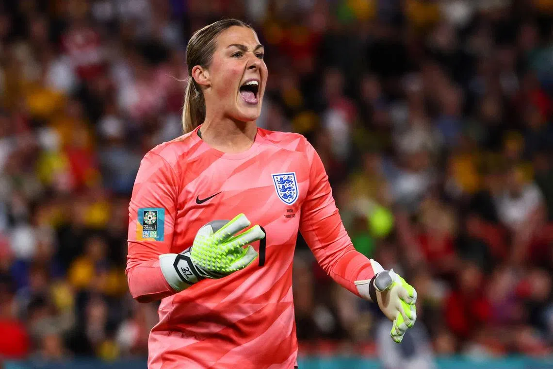 England’s Mary Earps has taken Nike to task for not making fan versions of women’s goalkeeper jerseys.