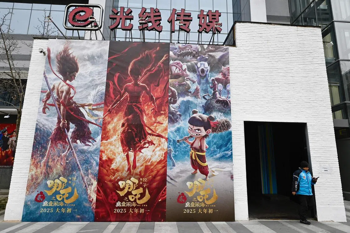 “Ne Zha 2“ has tapped into both growing demand for products that draw from traditional Chinese stories, and national pride in China’s technological progress.