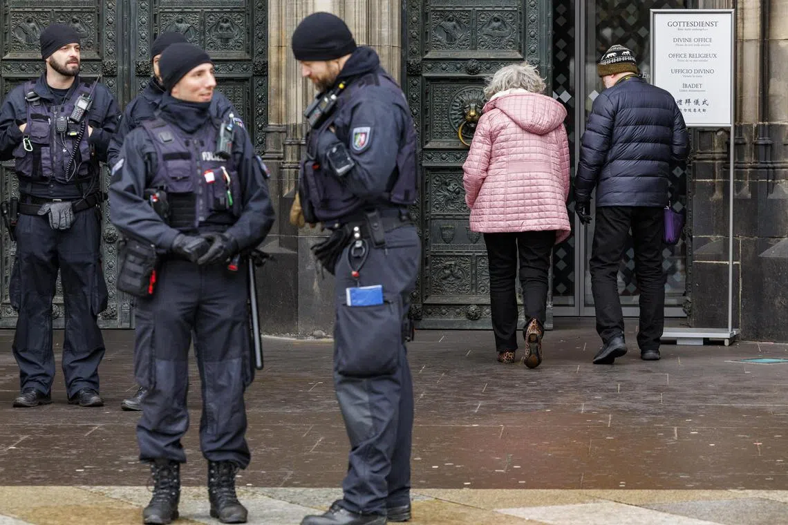 Police on Dec 24 said they were heightening security at the cathedral following indications of a possible attack on New Year’s Eve.