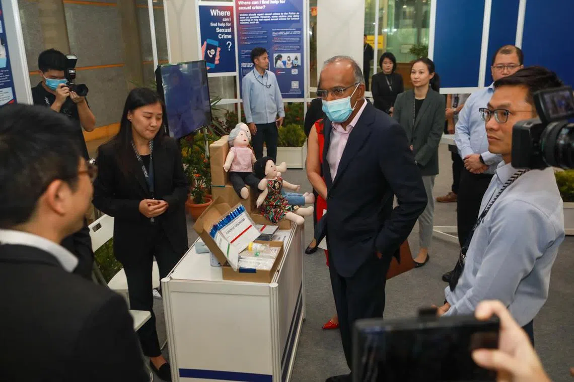 Minister for Home Affairs and Minister for Law K Shanmugam said there will always be room for improvement in the way the police manage sexual crime cases.