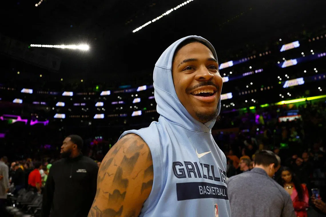 Two-time All-Star Ja Morant was  suspended for eight games in March over a similar incident.