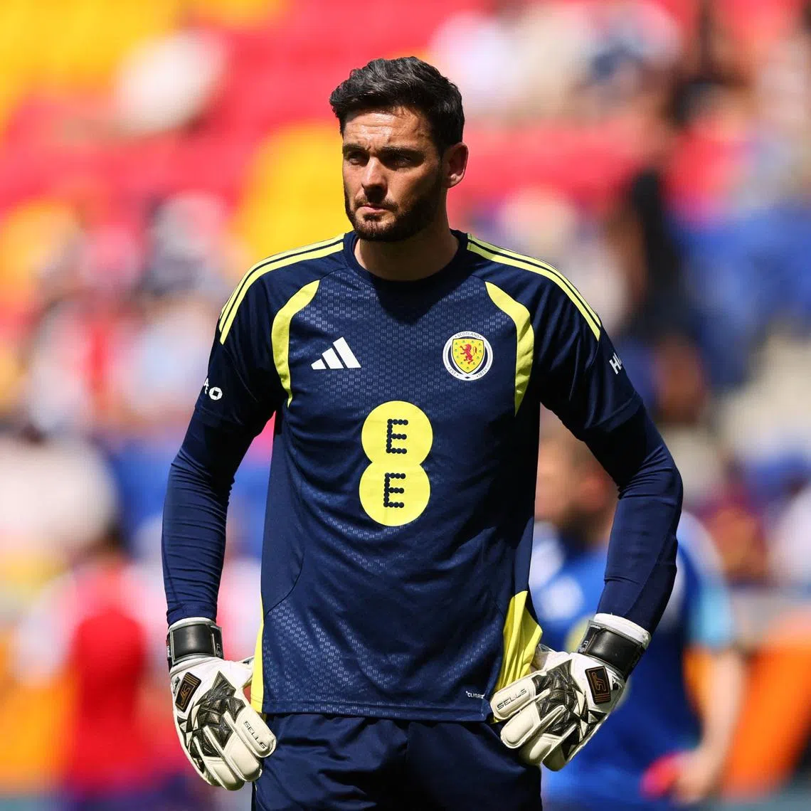 Soccer Football - International Friendly - Bolivia v Scotland - Sports Illustrated Stadium, Harrison, New Jersey, U.S. - June 6, 2026 Scotland's Craig Gordon during the warm up before the match IMAGN IMAGES via Reuters/Caean Couto