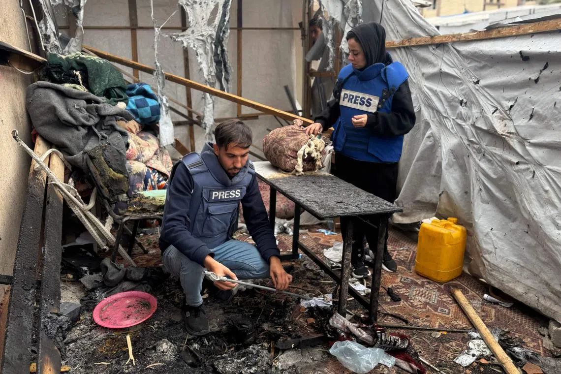 The FPA said its members “salute our Palestinian colleagues who continue to report stories at great personal risk”.