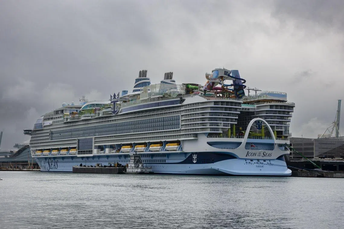 Royal Caribbean said on Jan 18 it had cancelled two voyages so far.