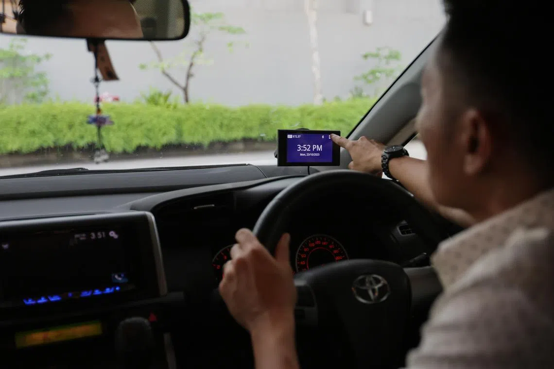 LTA will start fitting the on-board units for the next-generation ERP system, or ERP 2.0, on fleet vehicles from next month.