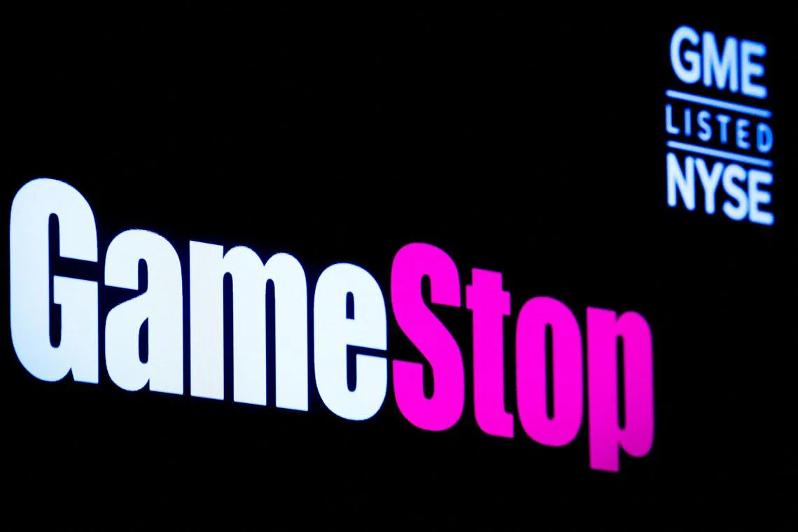 GameStop shares soared 60 per cent on May 14, after surging 70 per cent on May 13.