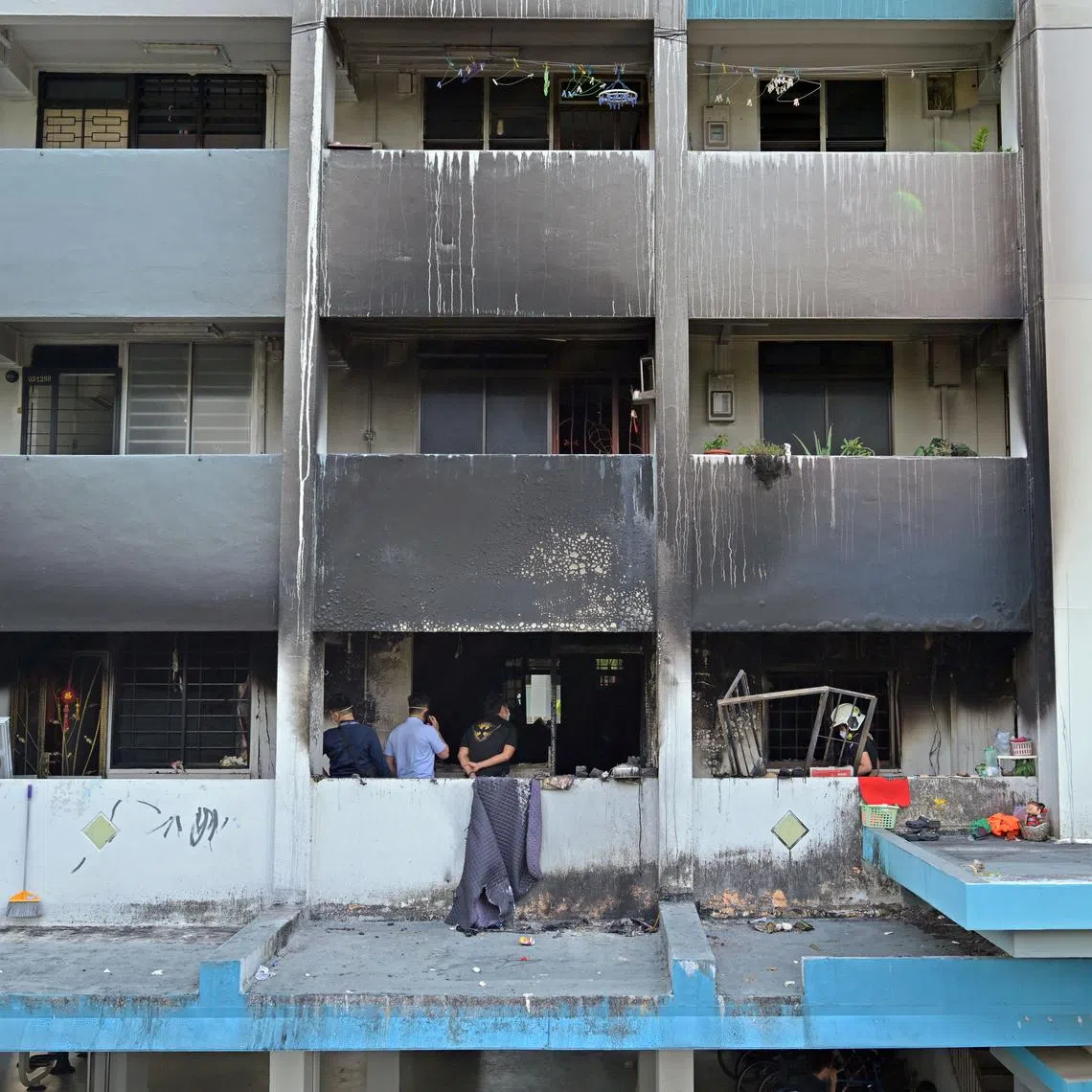 Two residents told ST the man kept anything others discarded.