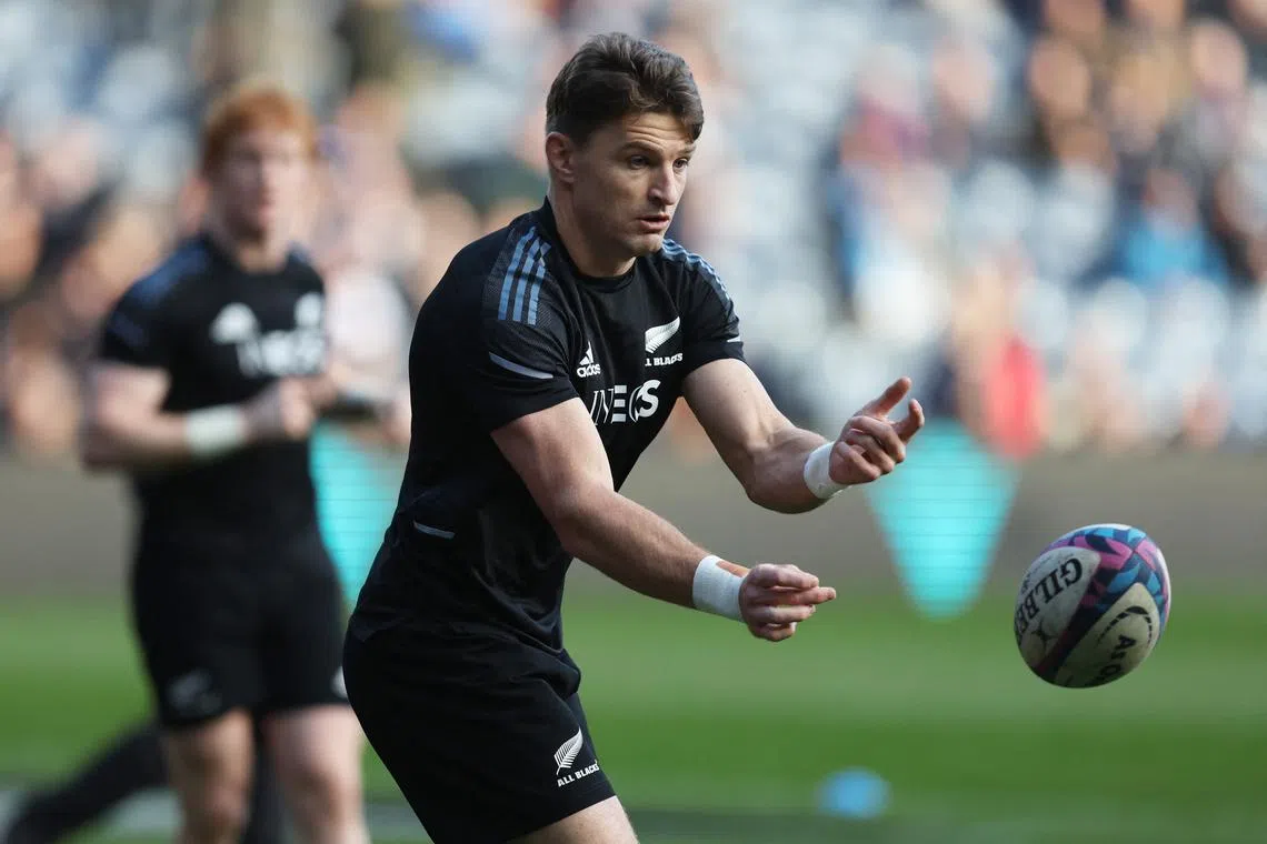 Fly half Beauden Barrett will head to Japan after the World Cup in France to play for Toyota Verblitz. 