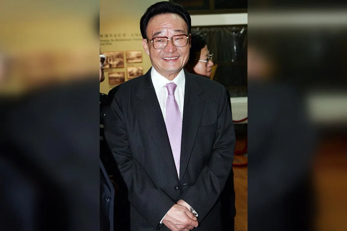 Mr Wu Bangguo retired from the position of top legislator in March 2013.
