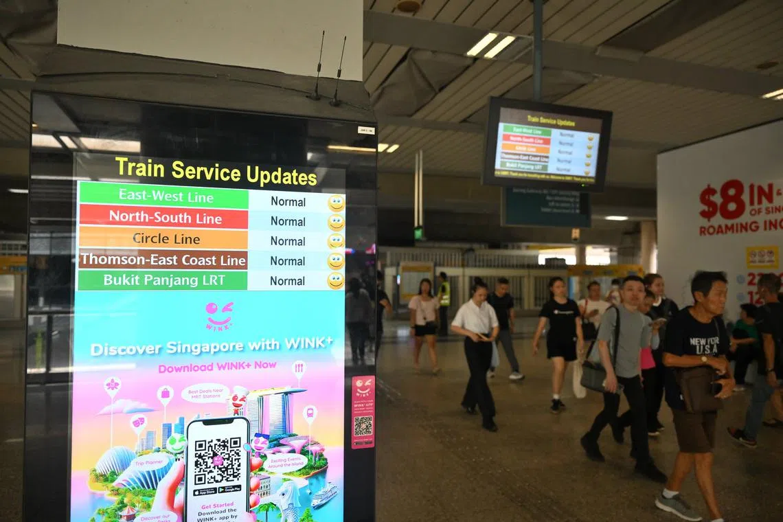 東西線MRTサービスは、遅延が約5時間続いた後に再開します。トラックポイント障害は修正されました