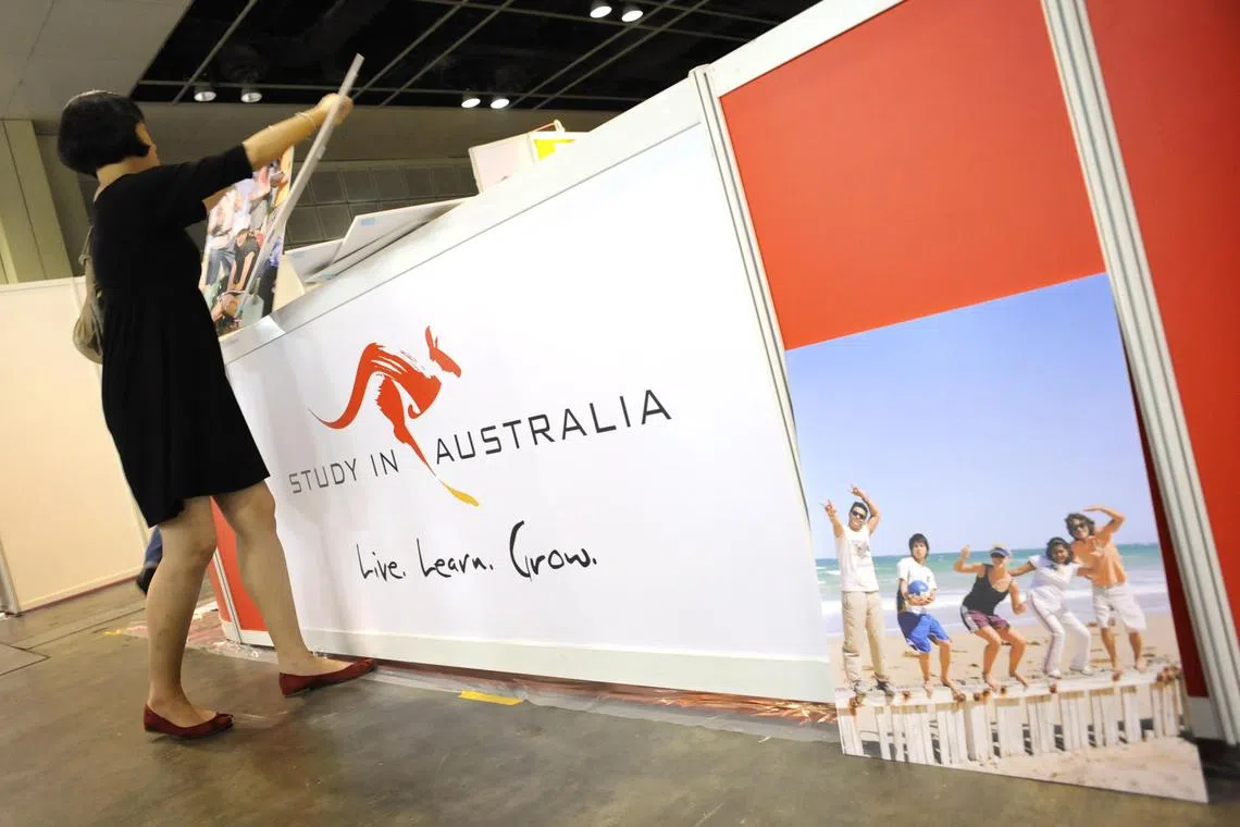 Australia has one of the highest shares of international students globally. 