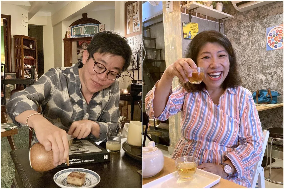 Singaporeans Renjie Wong (left) and Synthia Liu have brought their brand of cooking to Mumbai.