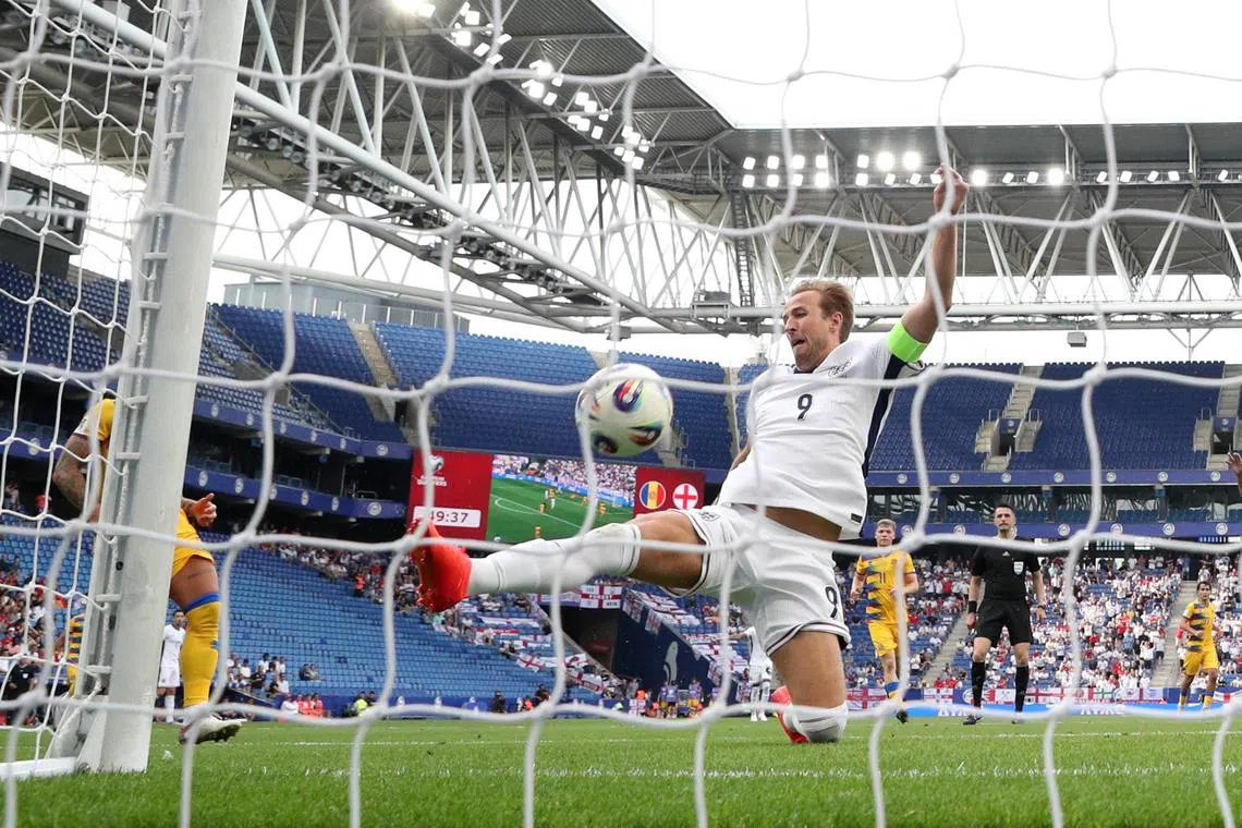Harry Kane scores in the 50th minute for England for a 1-0 win against ANdorra, who sit 173rd in the world rankings. 