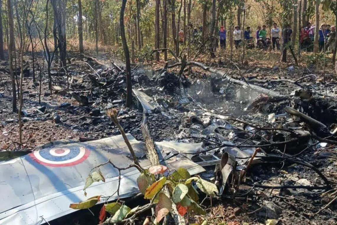 Royal Thai Air Force aircraft crashes in Chiang Mai; two pilots killed