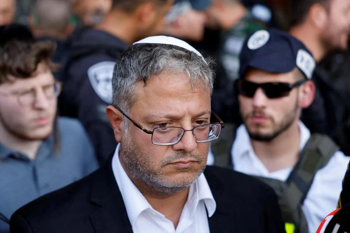 Mr Ben Gvir was visiting the site, which is sacred to Jews and Muslims, after returning to the Israeli government in March.