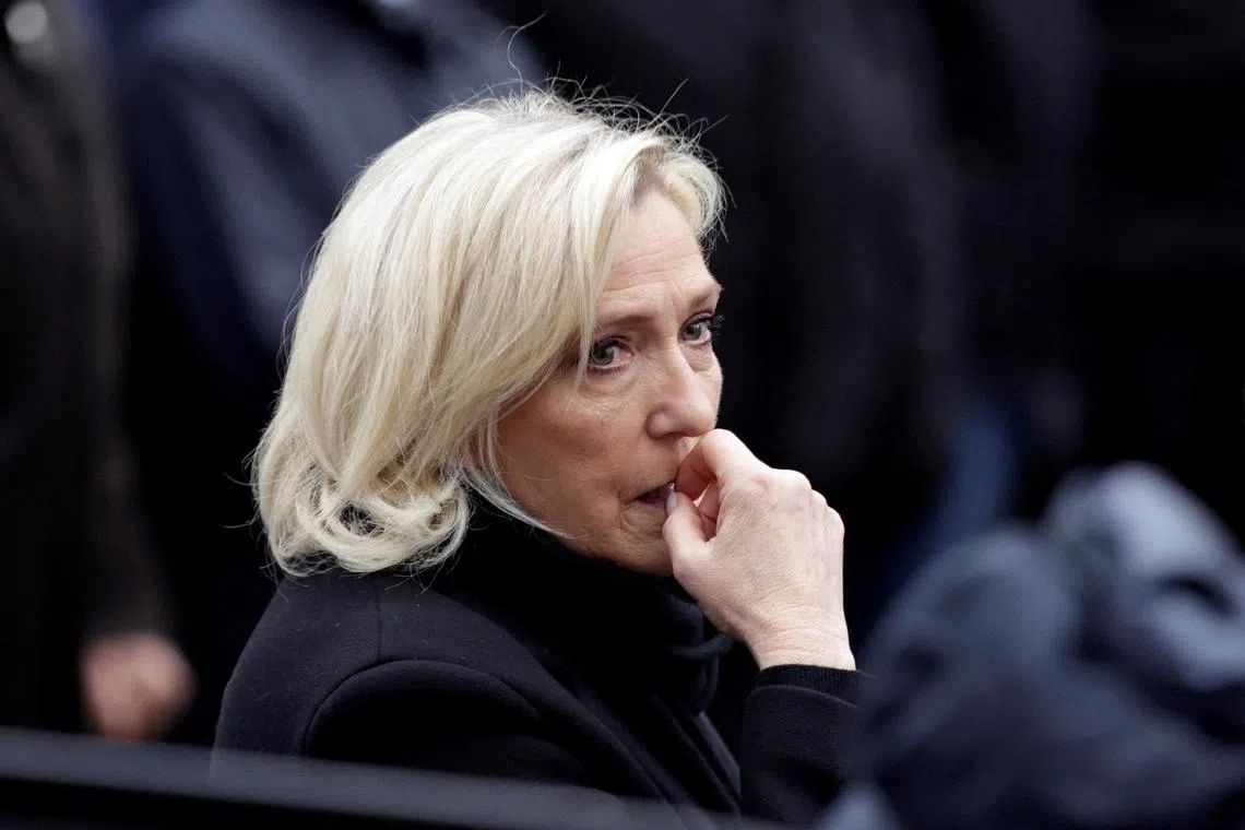 French far-right leader Marine Le Pen is accused of diverting funds intended for European Parliament staff.