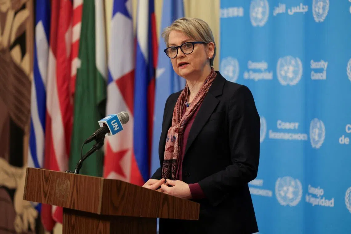 Marking the anniversary of the Ukraine invasion, London announced nearly 300 new sanctions as foreign minister Yvette Cooper visited Kyiv.