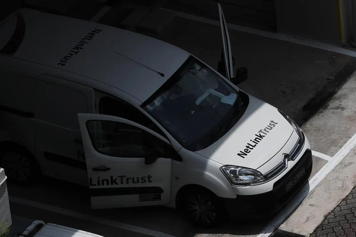 NetLink Trust said some of its underground cables were damaged by a third-party contractor.