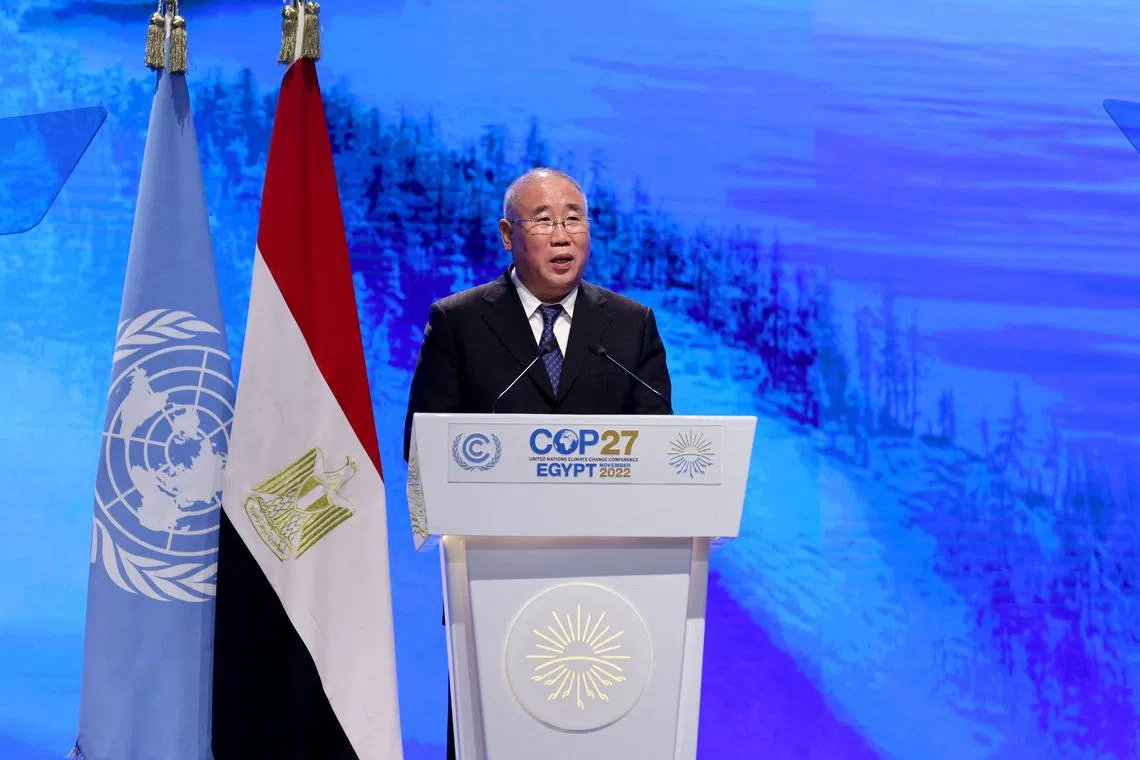 China's climate envoy Xie Zhenhua described his talks as “candid, friendly, positive” and “overall very constructive”..