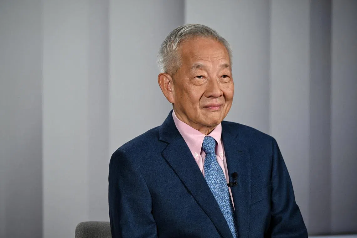 Mr Ng Kok Song noted that the two other presidential candidates had close affiliations to political parties.