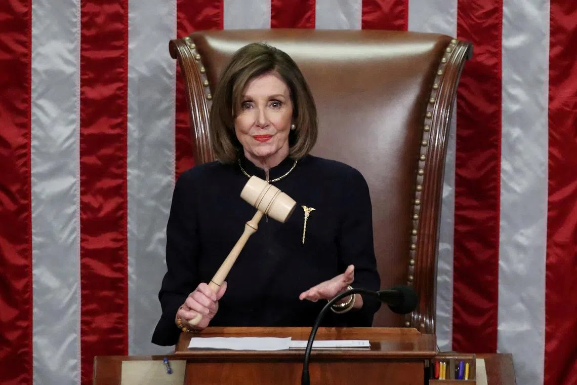 Nancy Pelosi has served two stints as speaker. 