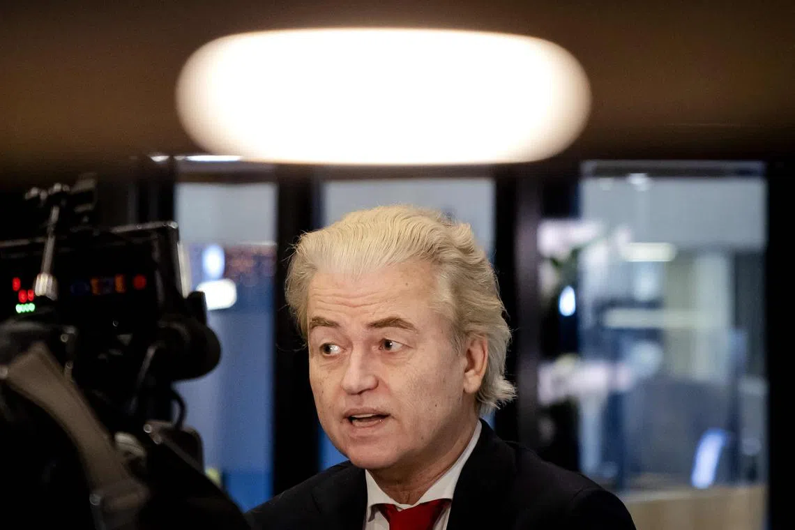 A key potential partner has ruled itself out of working with Geert Wilders' party, uncomfortable with his extreme views.