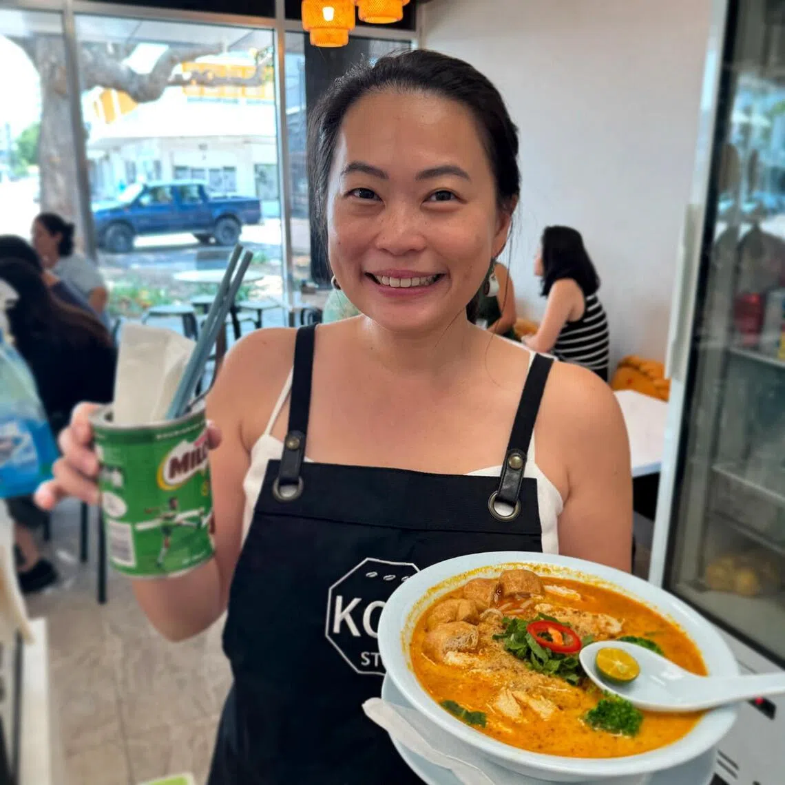 Singaporean Julian Mou opened restaurant Kopi Stop in 2015.