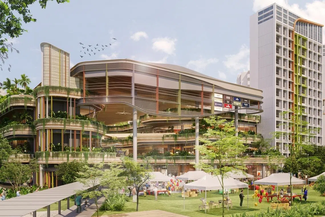 Earlier access to coffee shops, childcare, bus services for residents in large-scale BTO estates