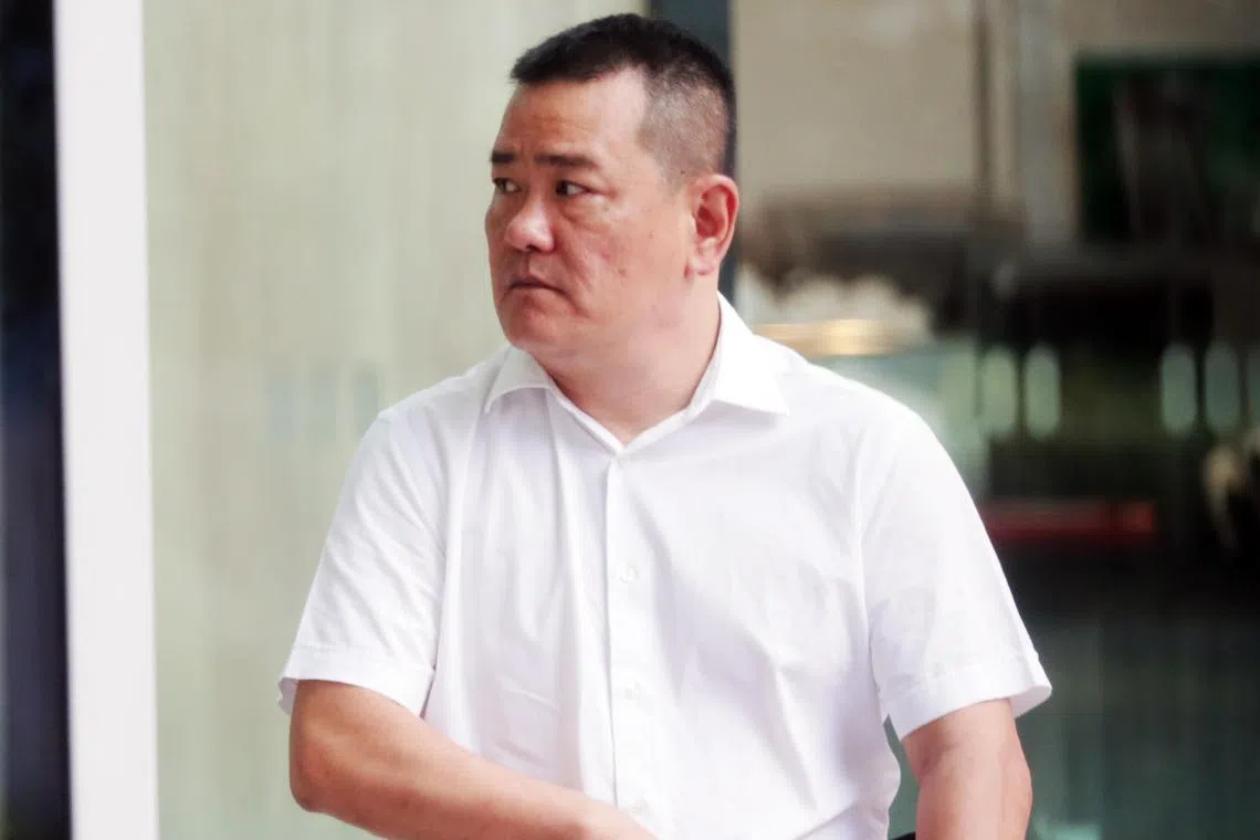 ID confirmed by Photog Kelvin Chng, Nadine ST and Pei Ling zaobao
//

Ang Hiap Boon arriving at State Courts on Jun 16, 2023//


Ang Hiap Boon (Male/ Age:51)

1. Ang Hiap Boon: He is a repeat drink-driver who was under the alcohol 
when he drove a car and got into an accident, killing another motorist.
 Ang has an earlier drink driving conviction. 

Pleading guilty at 230pm in 11D (Nadine)